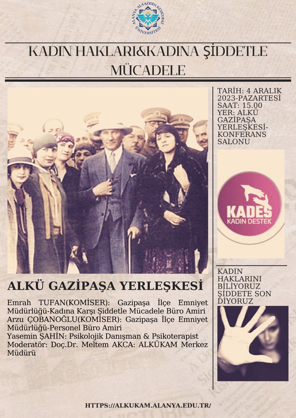 KADIN HAKLARI SÖYLEŞİSİ