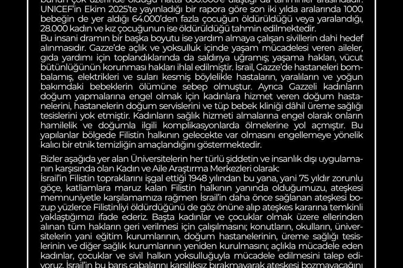 Filistin Bildirimiz