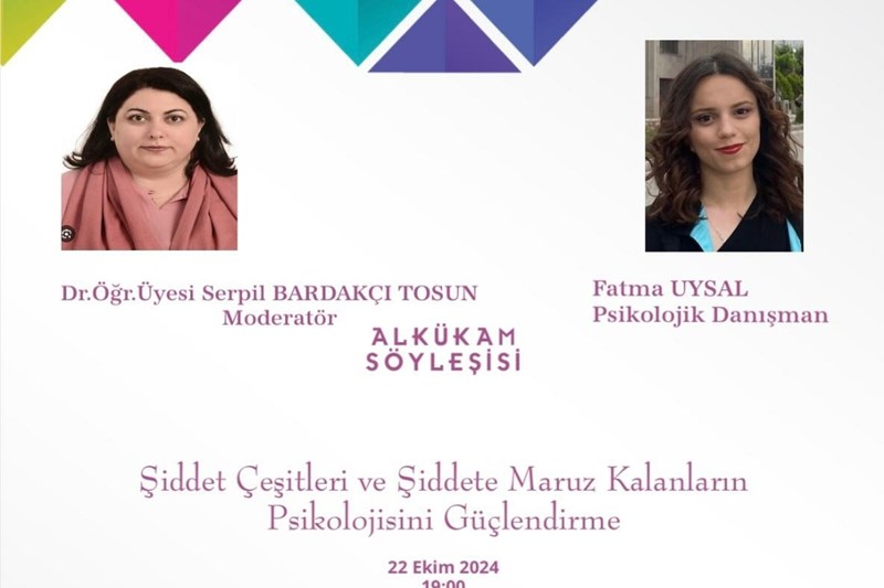 Şiddet Çeşitleri ve Şiddete Maruz Kalanların Psikolojisini Güçlendirme Söyleşimiz gerçekleşti.